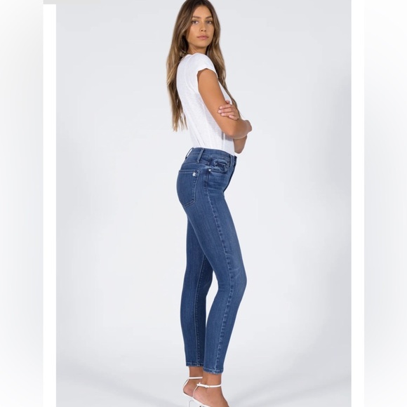 BLACK ORCHID HIGH RISE SUPER SKINNY GISELE ITALIAN DENIM SLIMMING TECHNOLOGY DNM - Picture 3 of 16